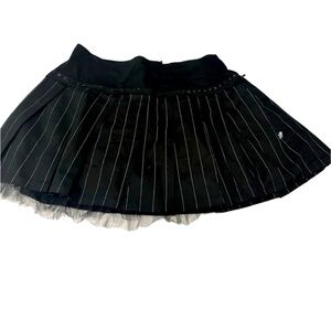 NWT Rare Tripp NYC Vintage  Black Pleated Skirt